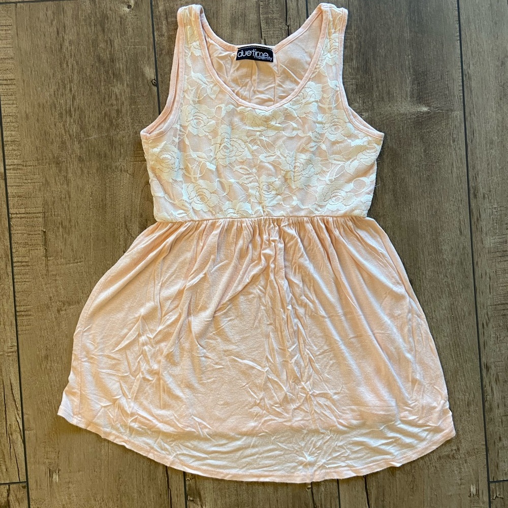 Maternity baby doll top